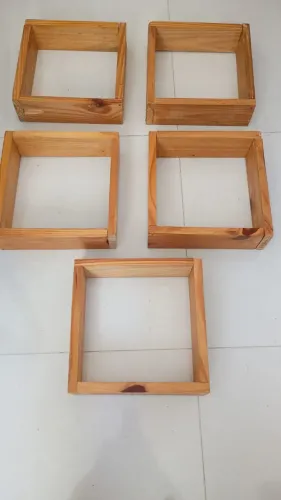 VENDO 5 NICHOS RÚSTICOS DE PINUS