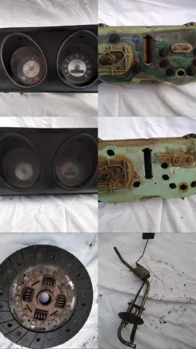 Vendo ou troco, conjunto de peças para Ford Maverick 1976. Peças originais.
