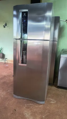 Geladeira Frost free inox