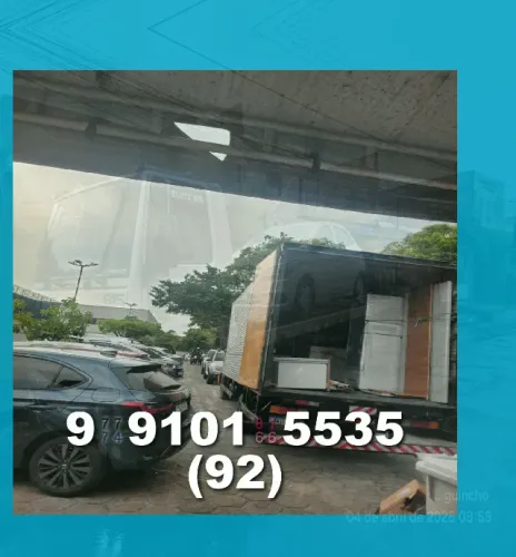 Frete Bau para sua mudança rápida e segura! Entre em contato: 92?9?9101?5535