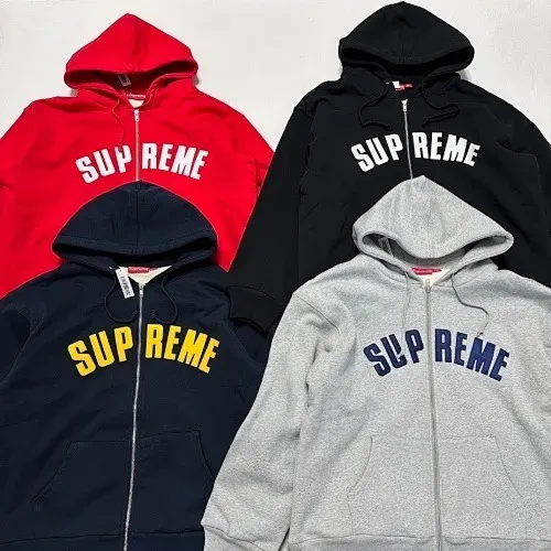 Supreme moletom zíper ver a DESCRIÇÃO