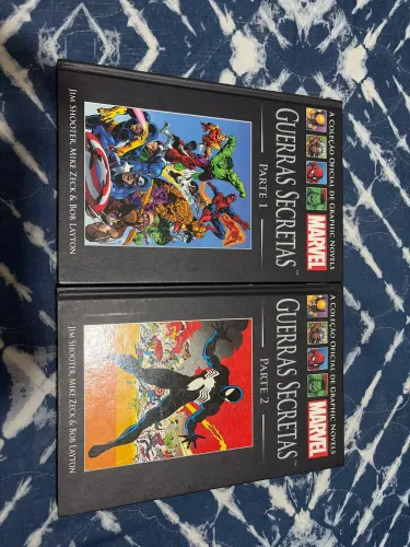 Quadrinhos Guerras Secretas Parte 1 e 2