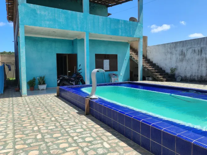 VENDO, TROCO E NEGOCIO UMA CASA EM BAÍA FORMOSA RN, NO LOTEAMENTO FLOR DO CARIBE.