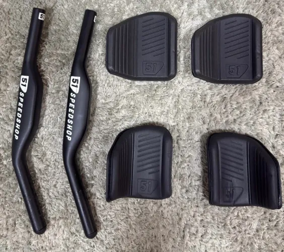 Aerobar- Extensão Aero 51 Speedshop + apoio 