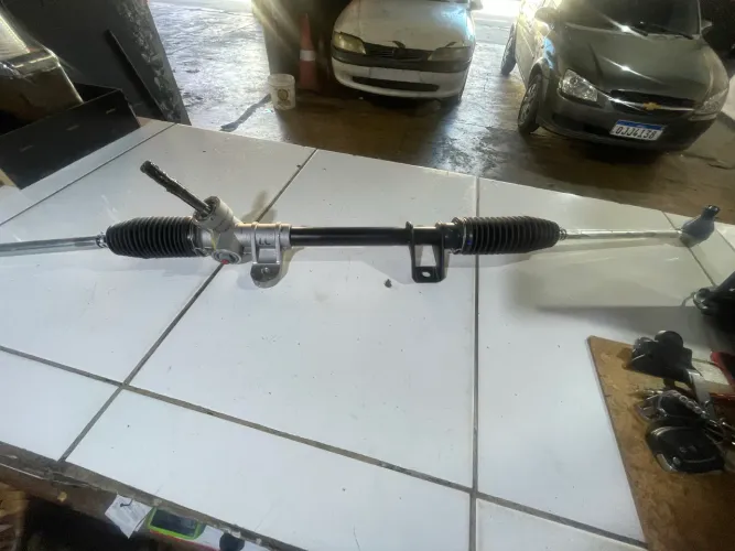 caixa de direção elétrica/mecânica do kwid original (nova)