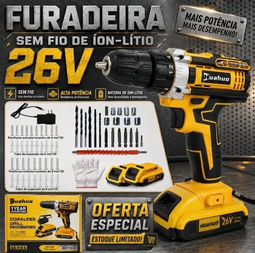Parafusadeira 26v!