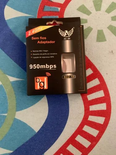 adaptador wi-fi novo sem fio