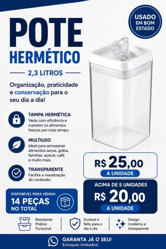 Pote hermético 