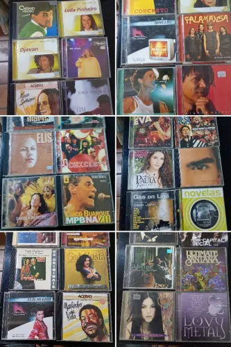 Lote 120 cds variados