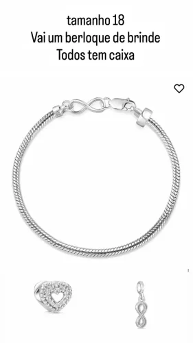 Pulseira vivara com berloque 