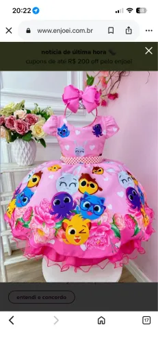 Vende se vestido de luxo do bolofofos