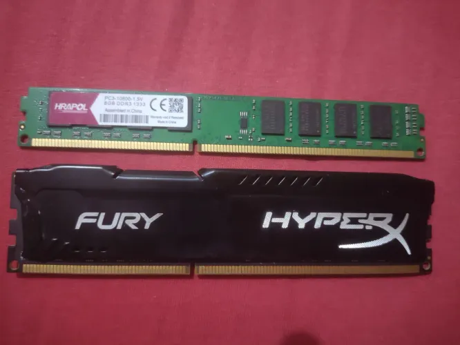 Memória DDR 3 8x8 16 GB