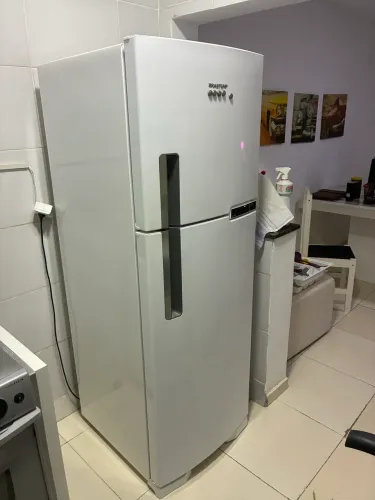 Geladeira Brastemp Frost Free Duplex 375 Litros Cor Branca