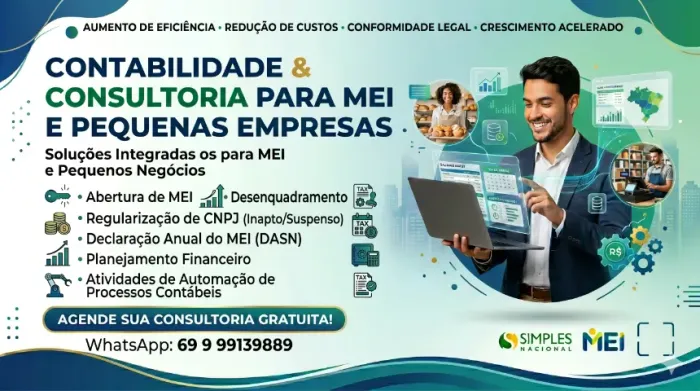 Contabilidade E Consultoria Para MEI E Pequenas Empresas