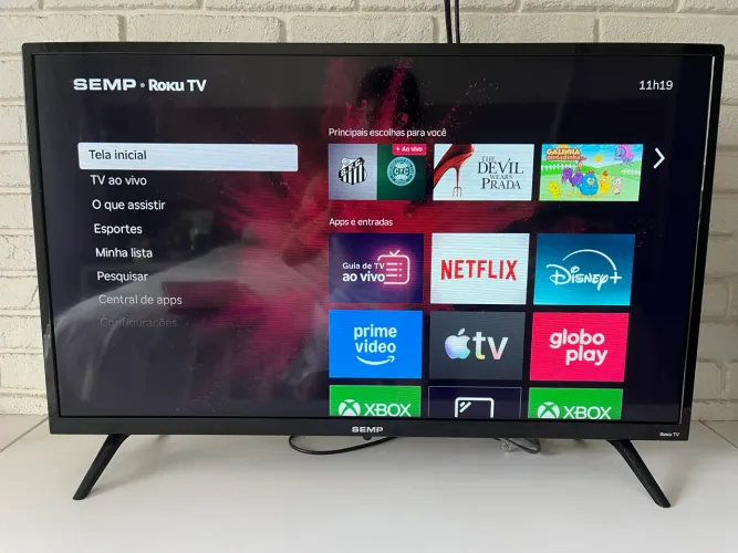 TV SEMP Roku 32 polegadas 