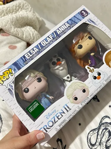 Funko Pop Frozen II - Anna, Elsa e Olaf (3 in 1 pack)
