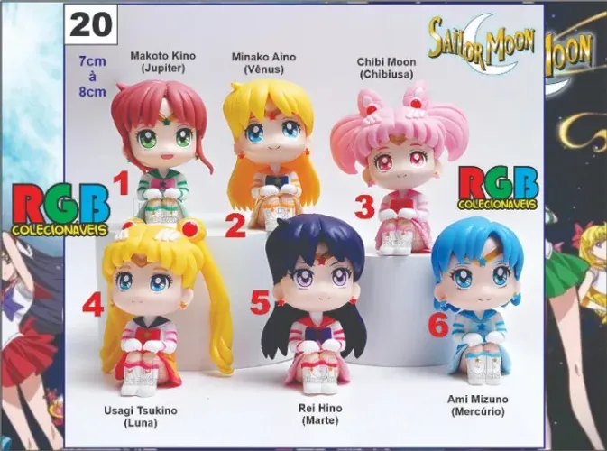 Sailor Moon Colecionáveis
