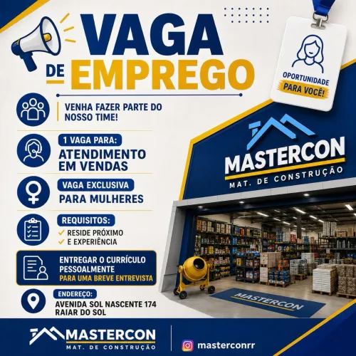 Vaga de emprego 