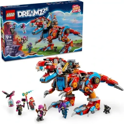 LEGO DREAMZzz Dinossauro Robô C-Rex do Cooper 71484 - 917 peças