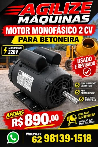 Motor para betoneira 