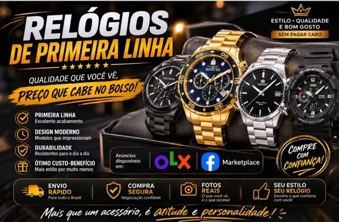 Vendo relógio invicta linha Premium