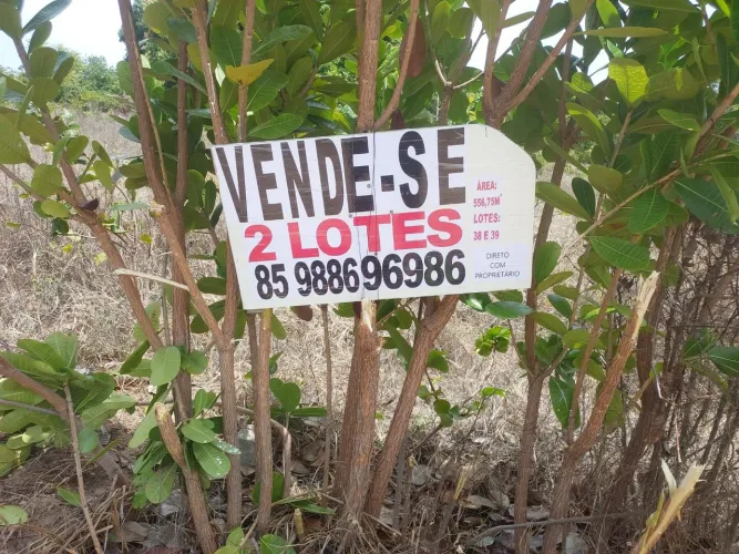 Vendo terreno Caponga-Ceará Local Sitio Prata