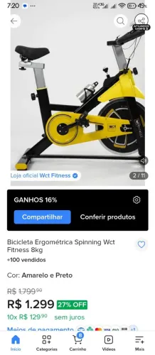 Bicicleta ergométrica