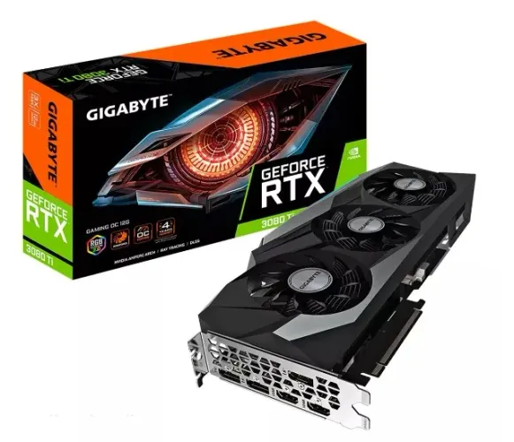 Placa Gráfica Gigabyte Geforce Rtx 3080 Gaming Oc 12gb (Usado)