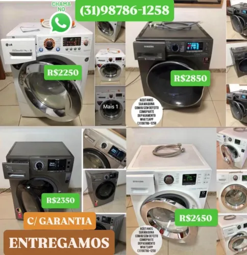 Lava e Seca Conservadas c/ Garantia Entregamos