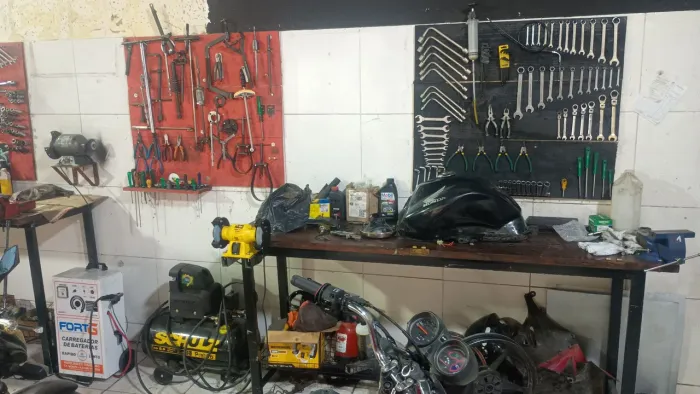 Ferramentas pra oficina de motos