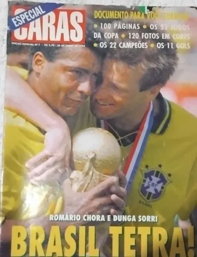 Documento Histórico - Revista Caras - BRASIL TETRA