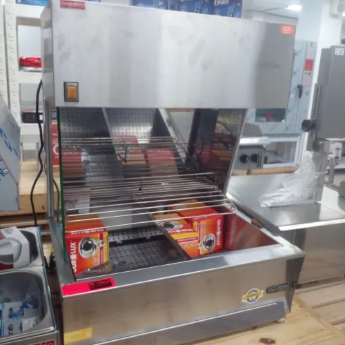 CONSERVADOR DE FRITURAS INDUSTRIAL COM 2 CUBAS EM INOX, NOVO, PROMOÇÃO!!!!