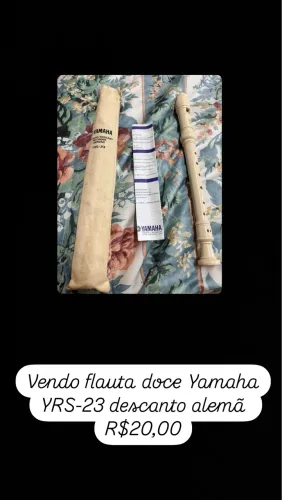 Flauta doce Yamaha YRS-23