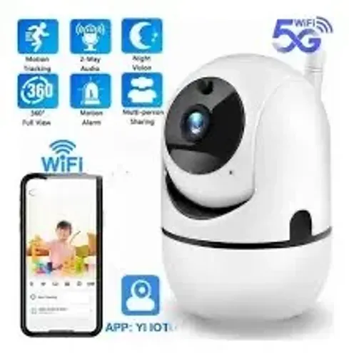 IP Câmera Inteligente Onvif HD Wi-Fi com Áudio