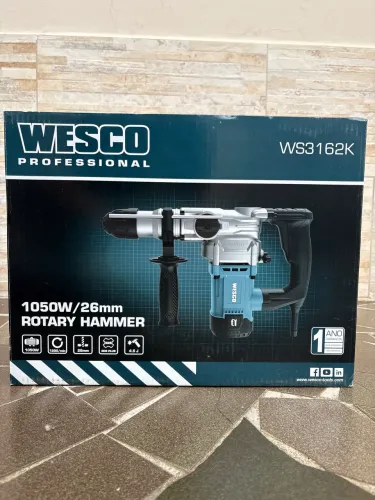 Martelete perfurador rompedor Wesco Professional WS3162K novo, nunca usado