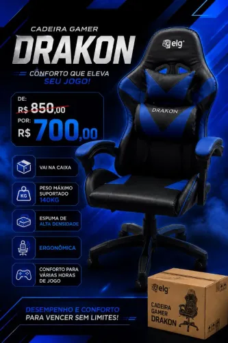 Cadeira Gamer Drakon