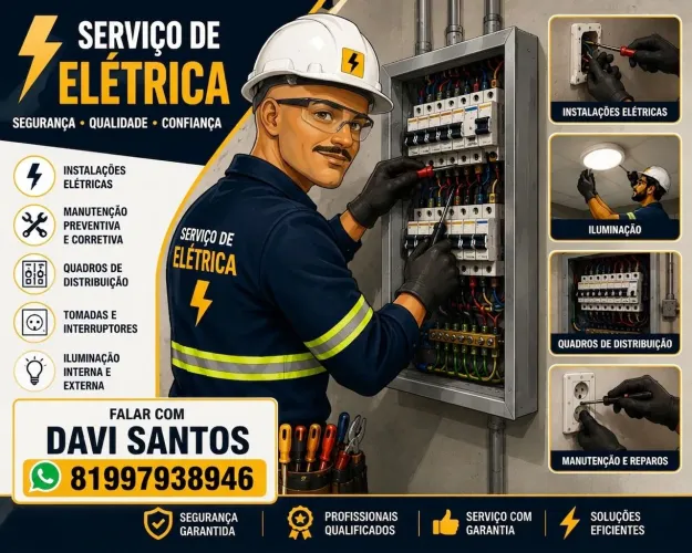 Eletricista/eletrotécnico