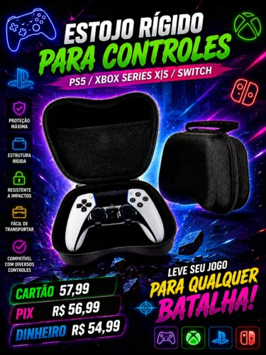 CASE BOLSA DE CONTROLE GAMER