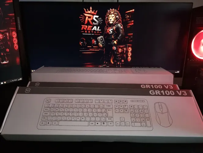 Teclado e mouse