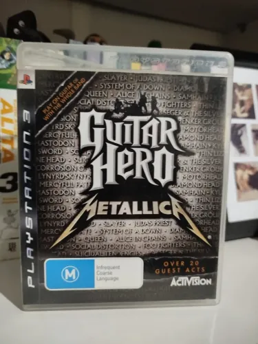 JOGO PS3 GUITAR HERO METALLICA