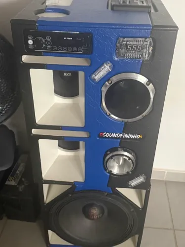 Caixa 4 vias trio