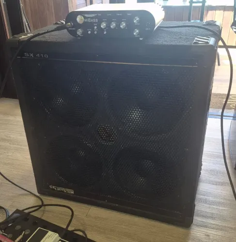 Amplificador Britânico Ashdown para Baixo contrabaixo MI Bass 220 + Caixa 4x10