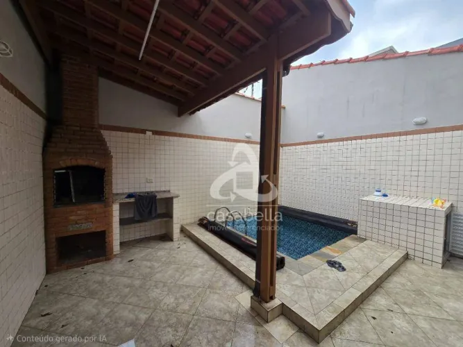 casa para locação no Marapé, Piscina, 3 dormitórios, 1 suíte, 2 vagas