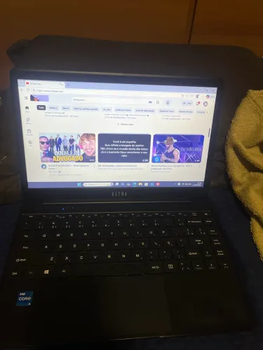 NOTEBOOK MULTILASER ULTRA 256 GB 8gb de RAM INTEL i5 com placa de video 