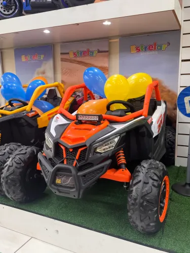 Carrinho eletrônico infantil 