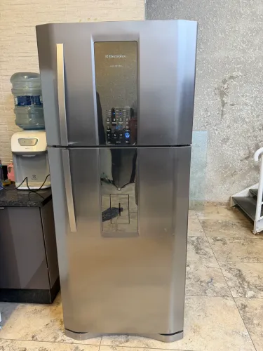 Linda Geladeira Eletrolux Infinity Duplex Frost Free Inox