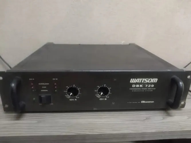 POTÊNCIA PARA O SEU SOM! ? WATTSOM DB 720