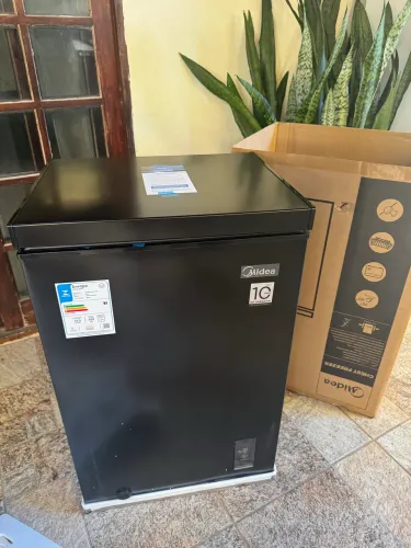 Freezer Midea Inverter Bivolt Novo na caixa!!