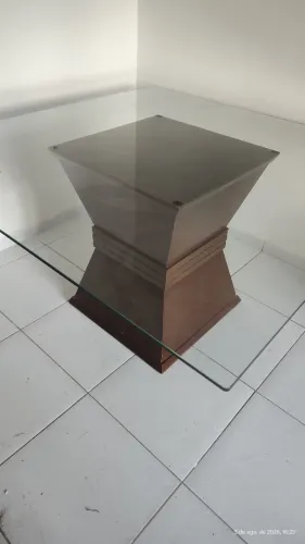 Mesa de Vidro 1,40 x 1,40