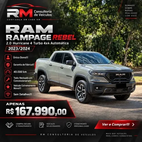 Ram Rampage Rebel Hurr.4 2.0 TB CD 4X4 AUT 2024